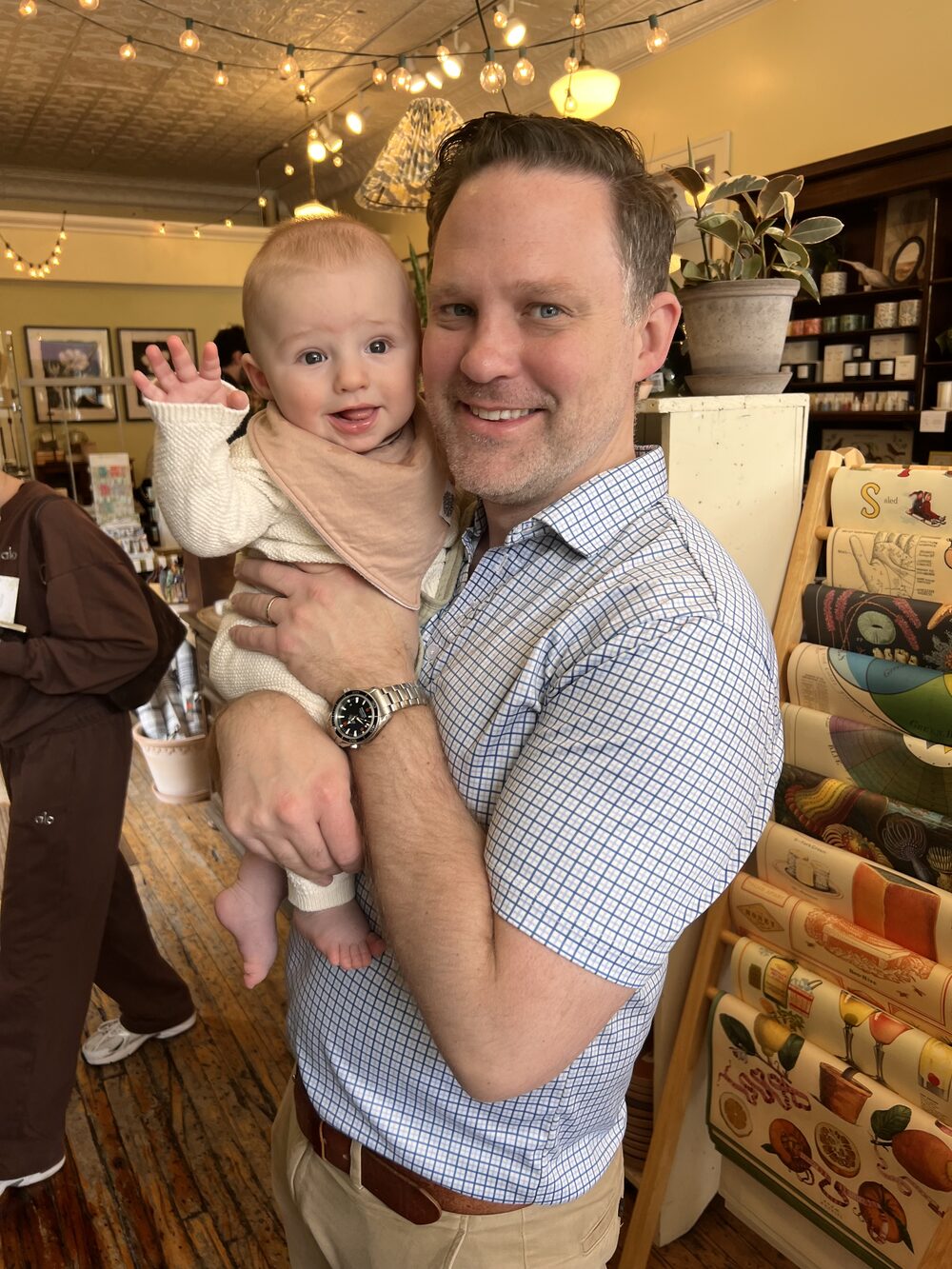 Brian H. Jean and his son James